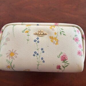 Coach makeup bag